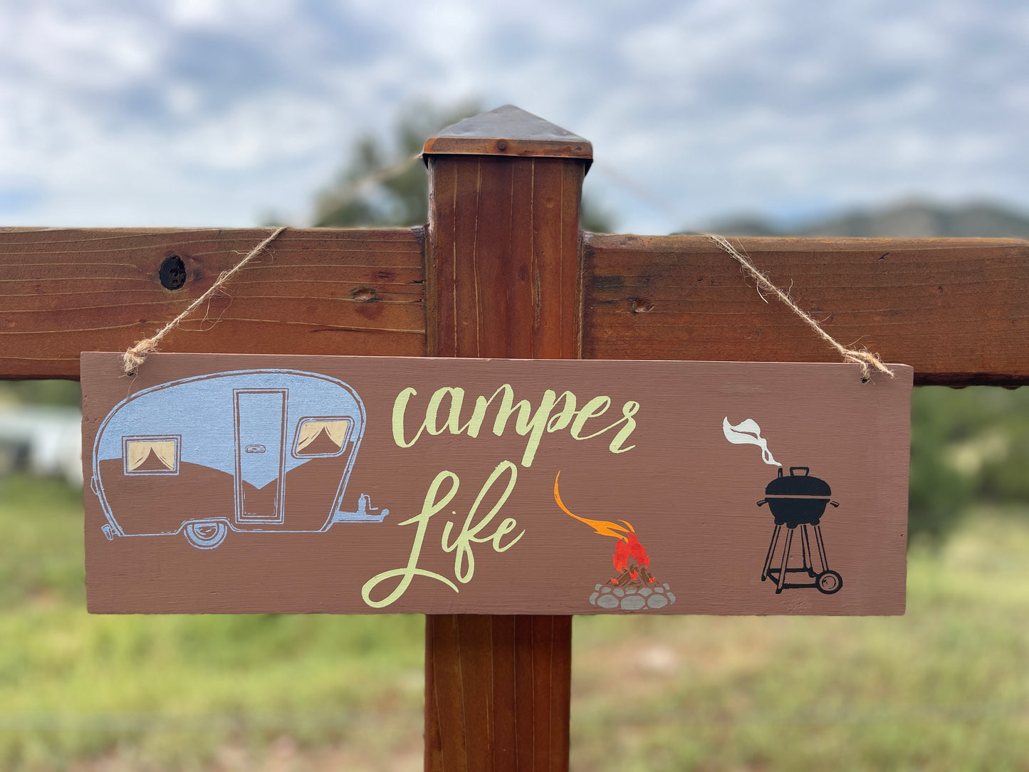 Camper Life Sign