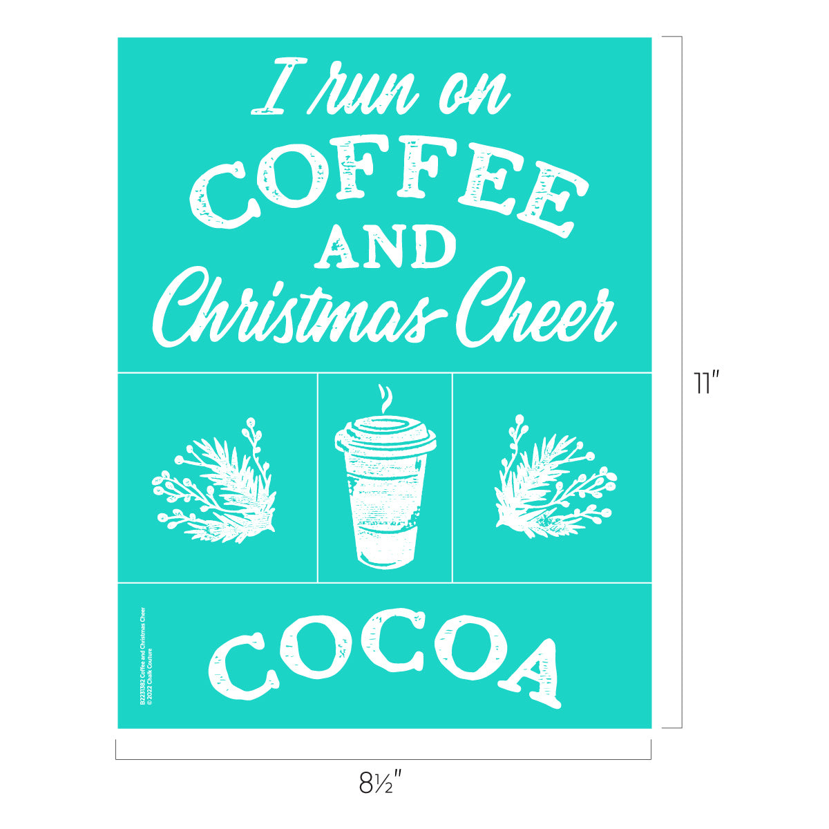 Coffee and Christmas Cheer Transfer