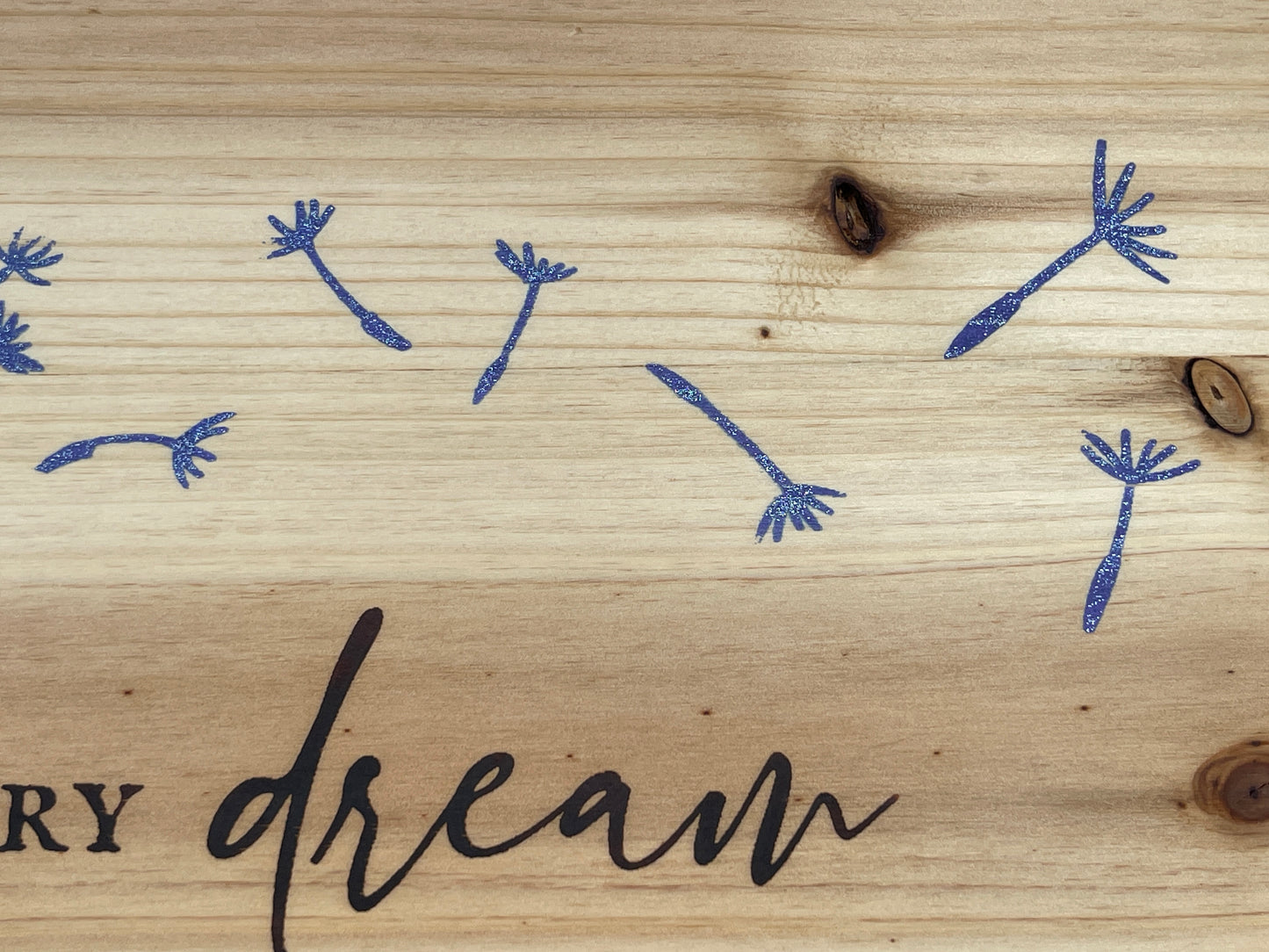 Every Dream Begins with a Simple Wish Sign