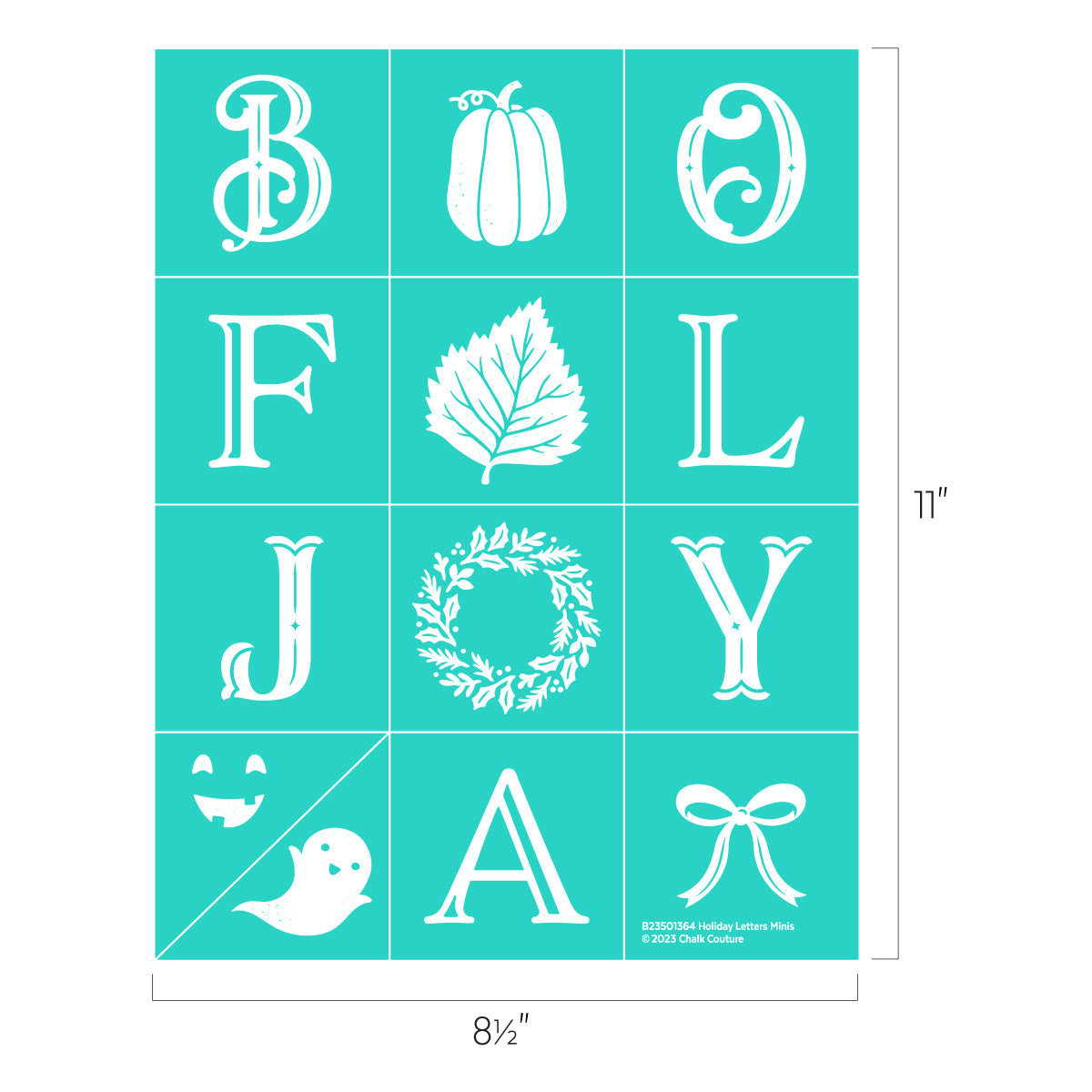 Holiday Letters Minis