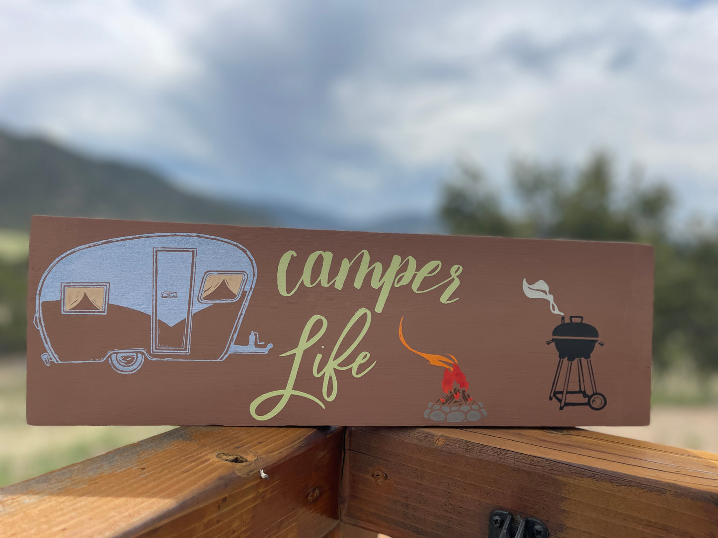 Camper Life Sign