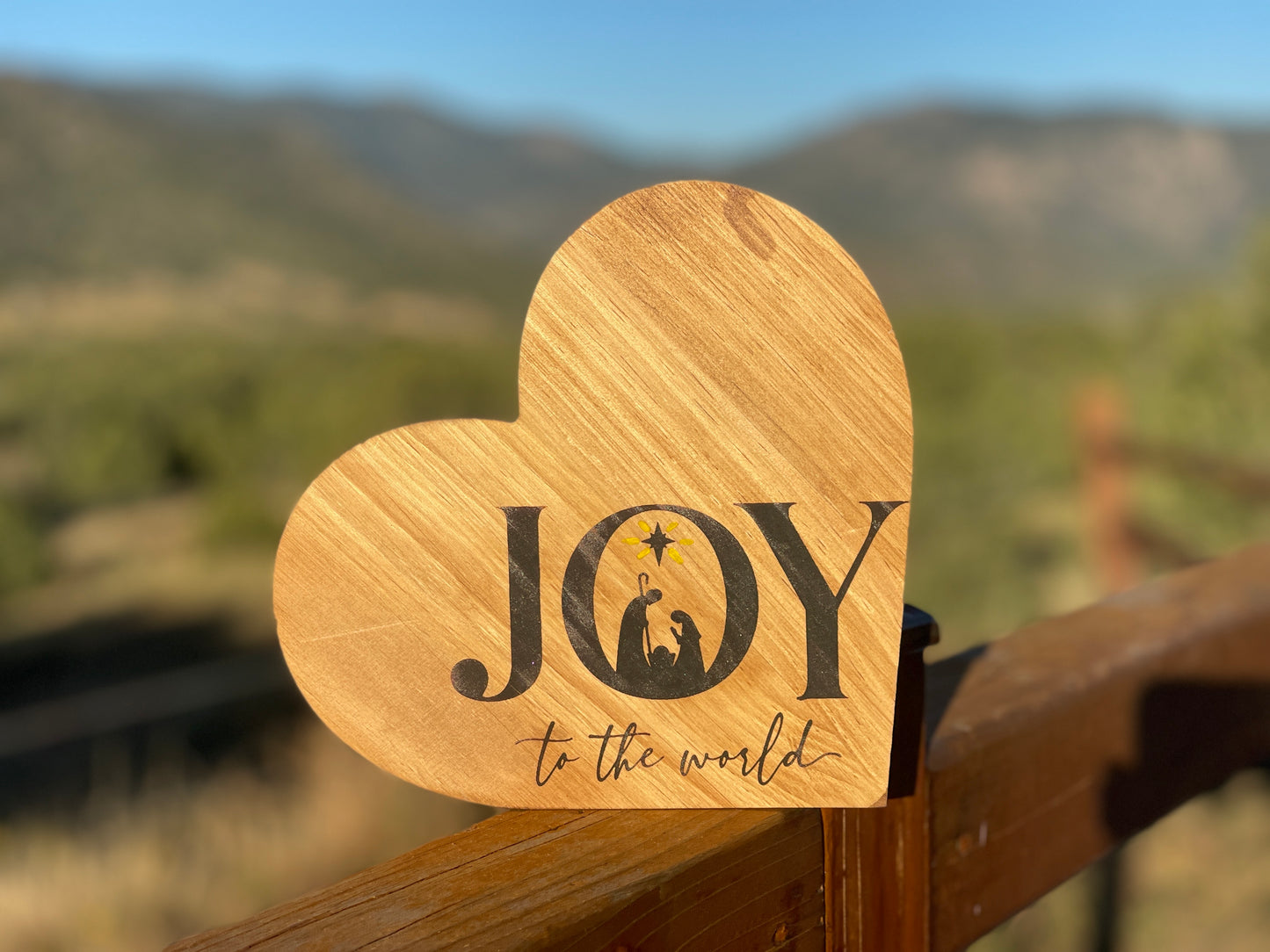 Joy to the World Nativity Transfer