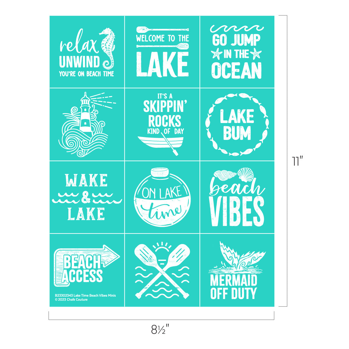 Lake Time Beach Vibes Minis
