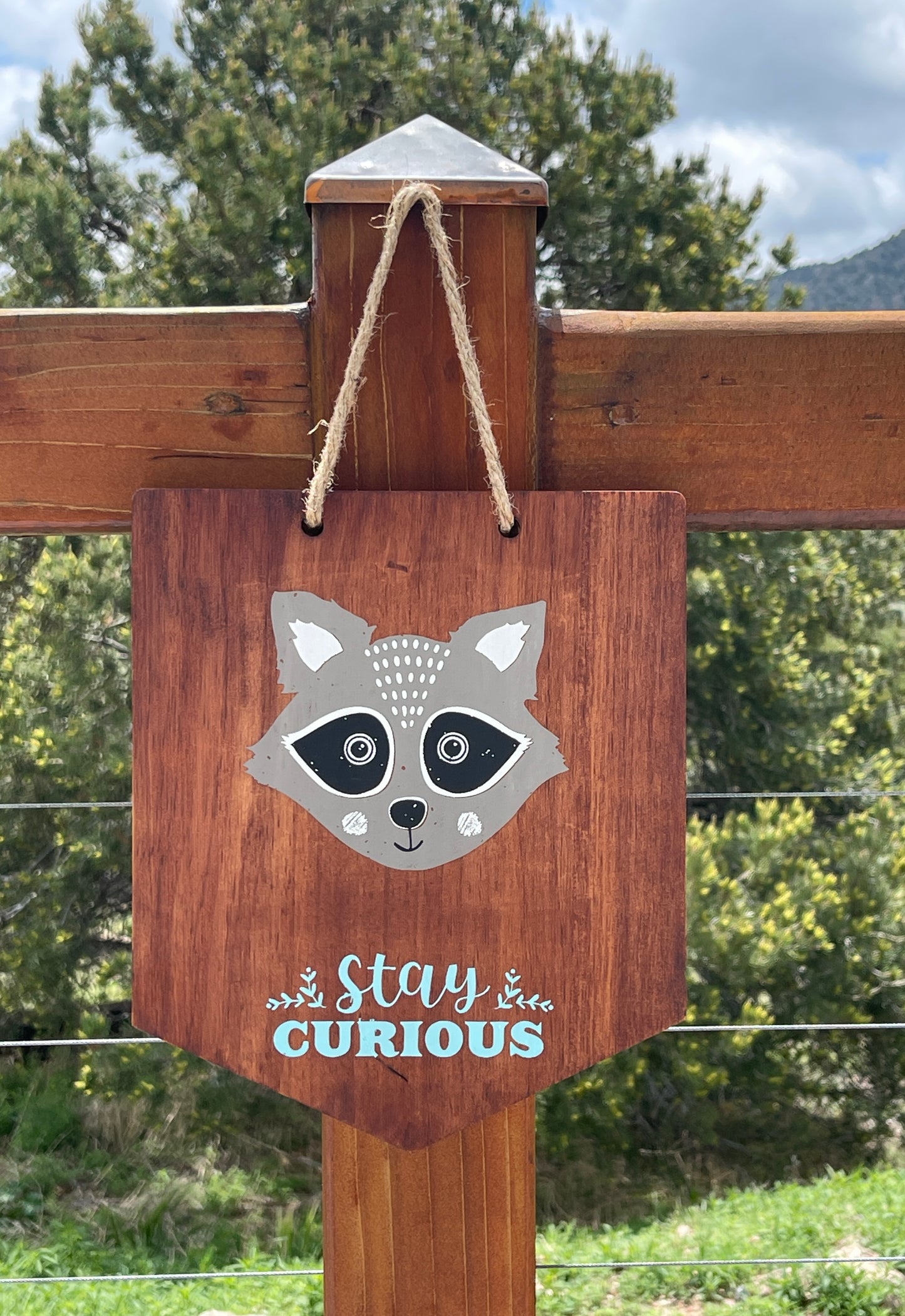 Stay Curious Sign