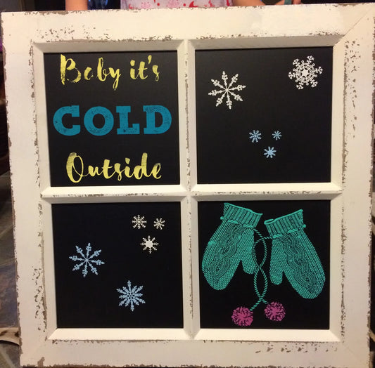 Baby It's Cold Outside Frame