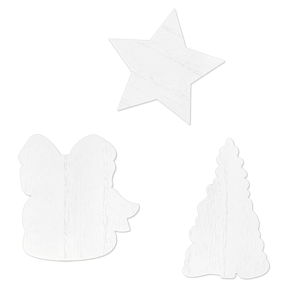 Christmas Tiered Tray Cutouts (3-Pack, 2½”, 3⅜”, and 3½”)