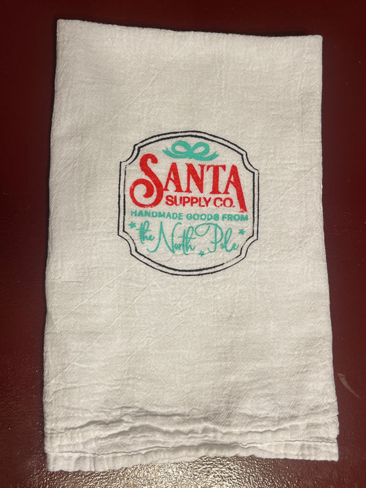 Santa Supply Co. Dish Towel