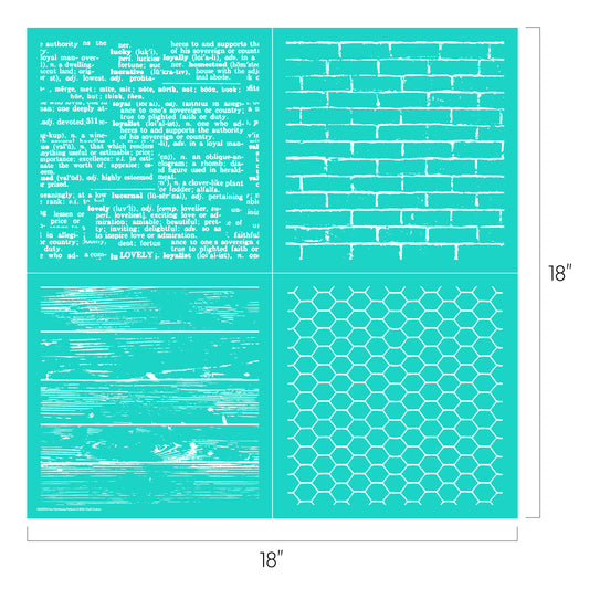 Four Farmhouse Patterns Transfer