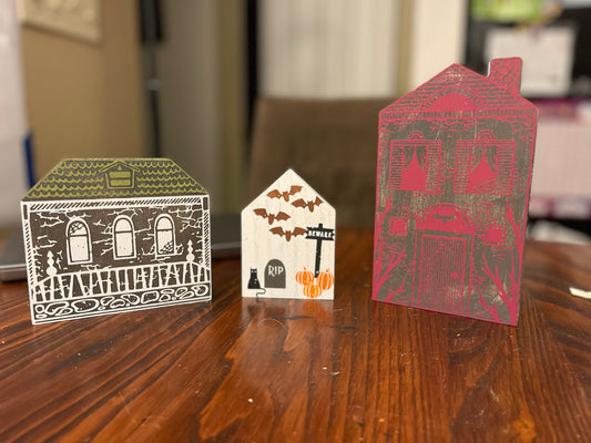 Halloween Haunted House Craft