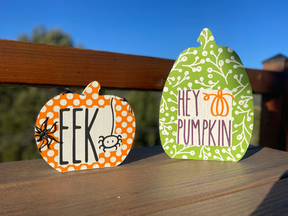 Halloween Pumpkin Cutout Set