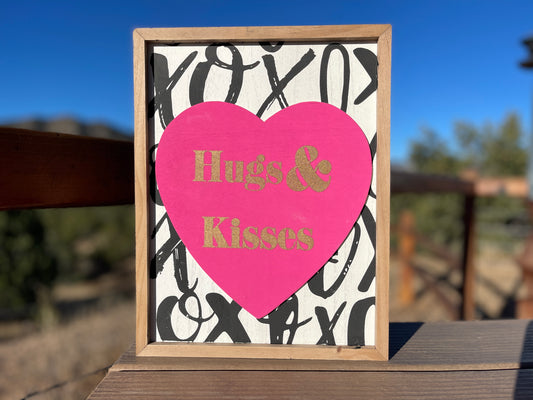 Hugs & Kisses Box Frame