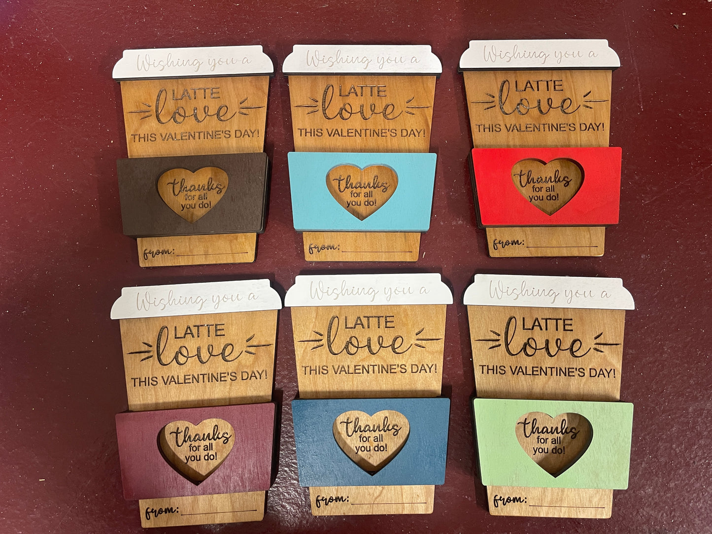 A Latte Love Gift Card Holder--Valentine's Day