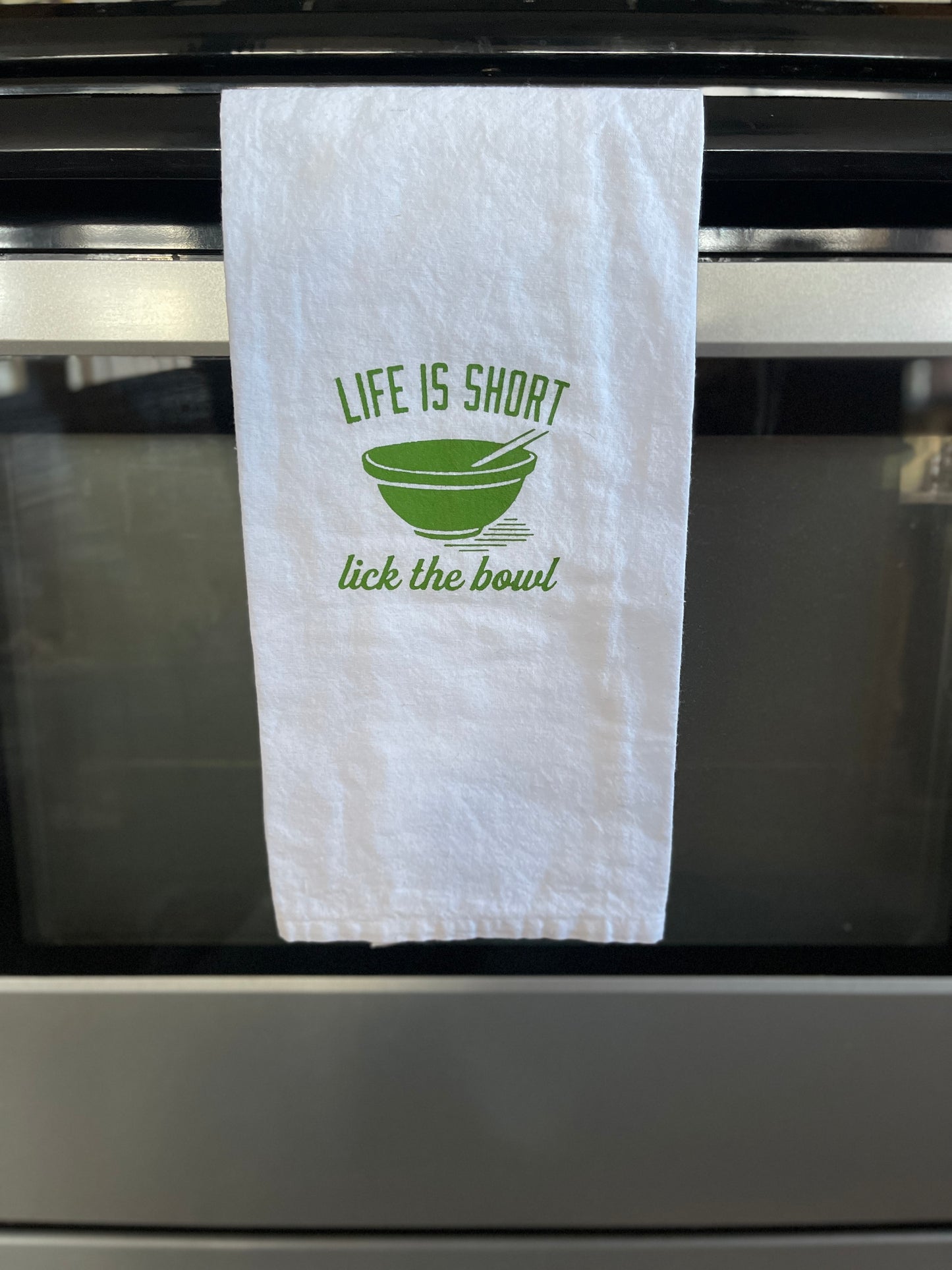 Life is Short Dish Towel