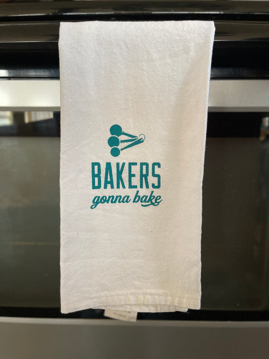 Bakers Gonna Bake Dish Towel