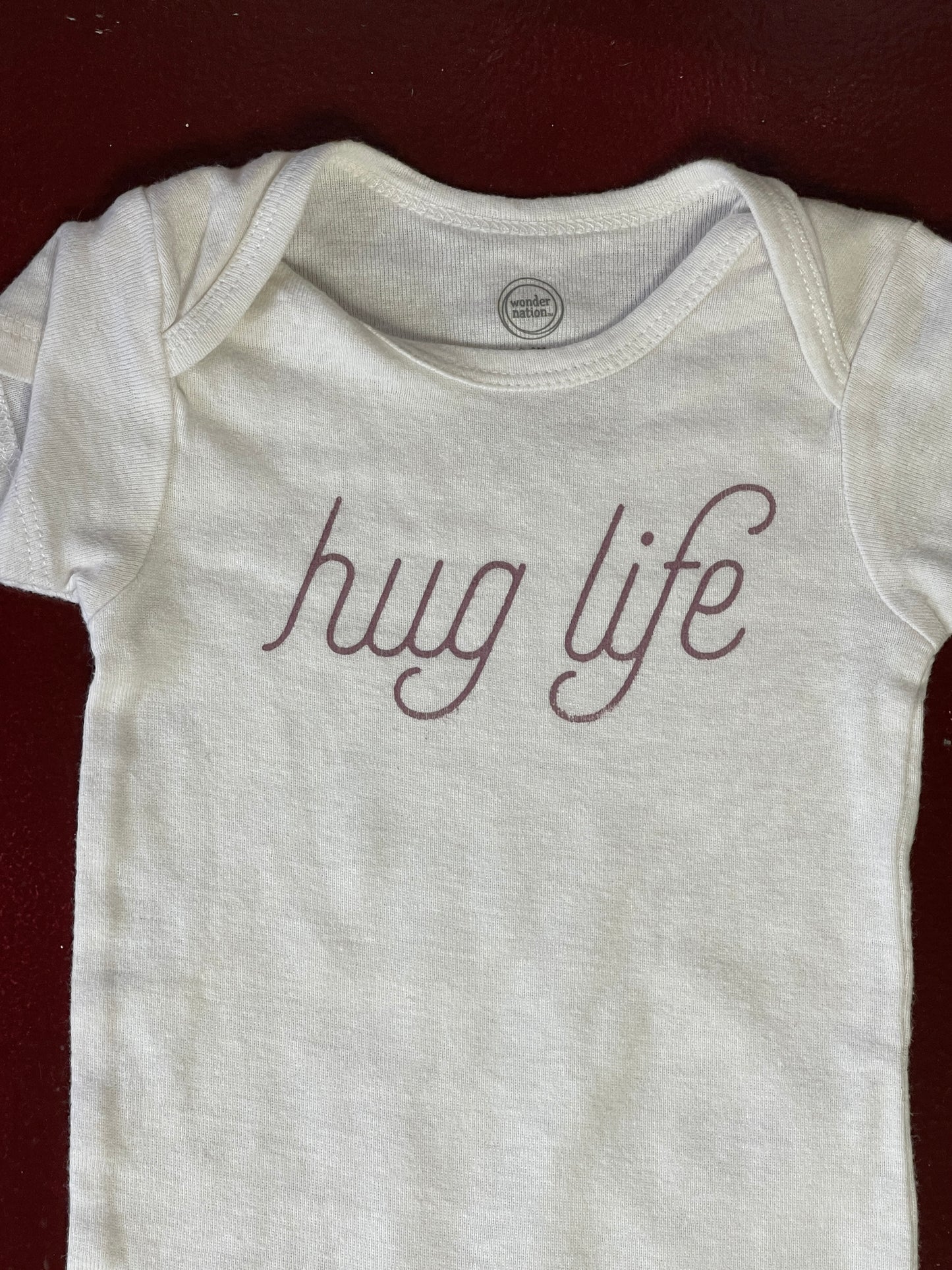 Hug Life Onesie (3-6 Mon)