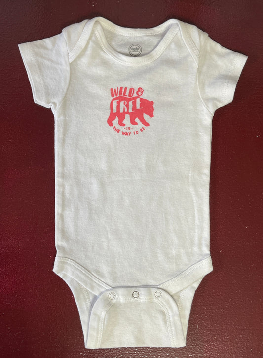 Wild & Free Onesie (3-6 Mon)