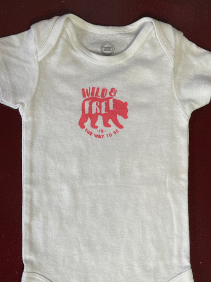 Wild & Free Onesie (3-6 Mon)