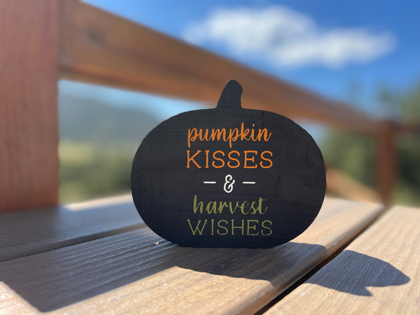 Pumpkin Kisses & Harvest Wishes