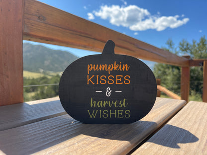 Pumpkin Kisses & Harvest Wishes