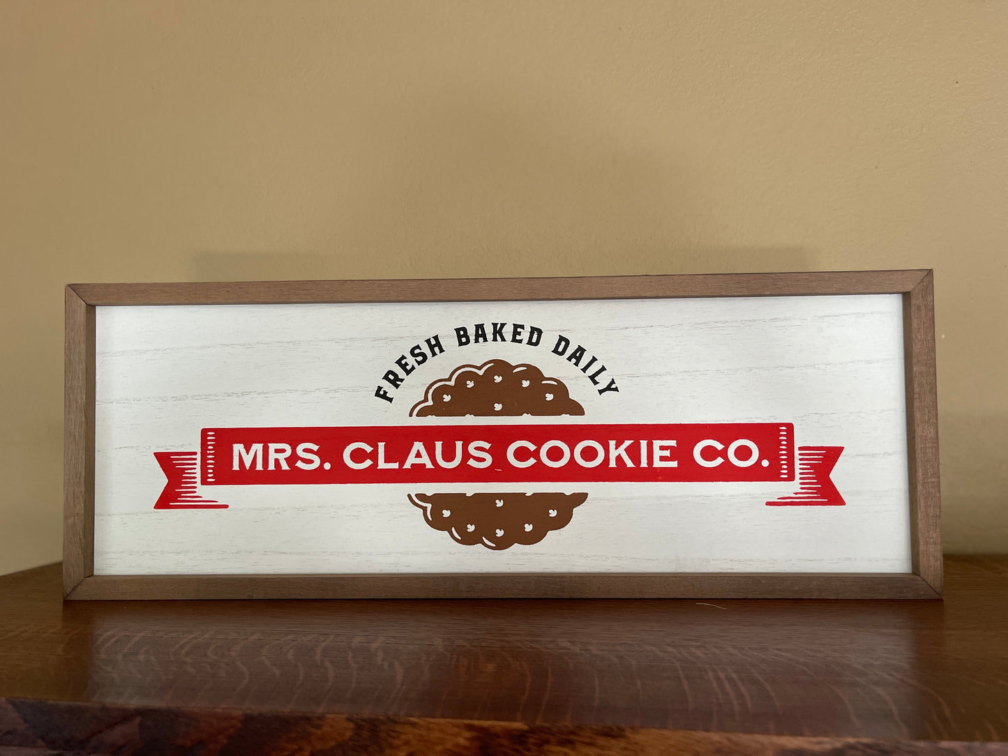 Rudolph & Co. and Mrs. Claus Cookie Co. Sign