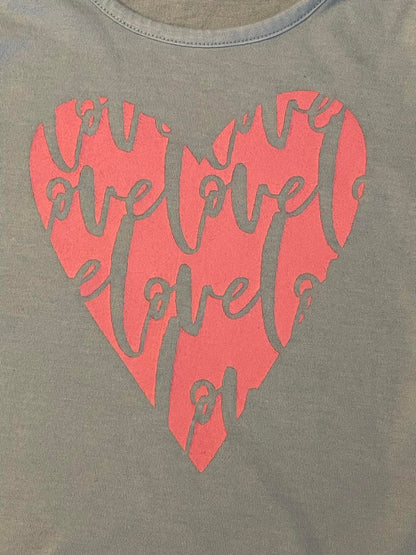 Love Heart T-shirt (4t)