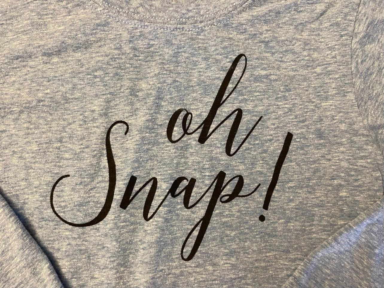 Oh Snap Long Sleeve Shirt (5T)