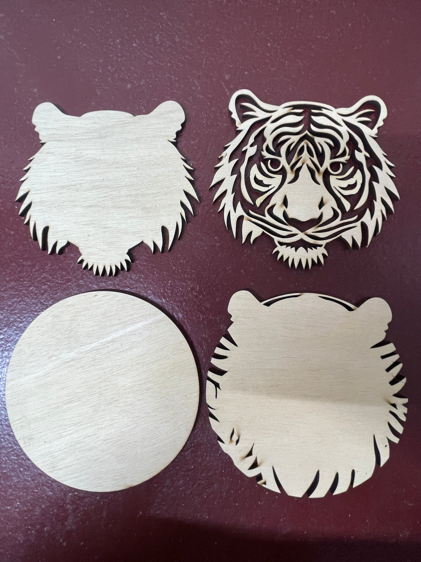 Blank Layered Tiger