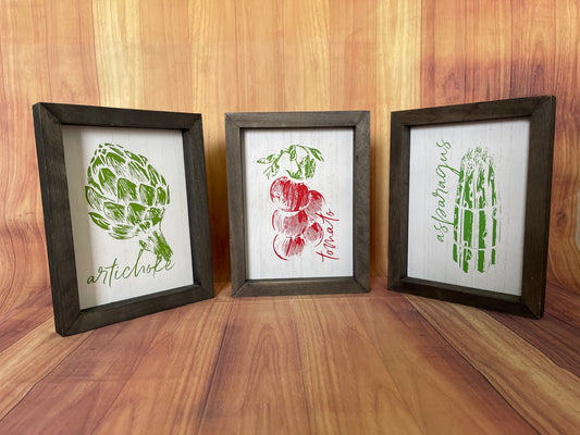 Veggie Trio Box Frame Set