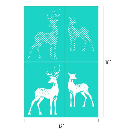 Winter Deer Patterns